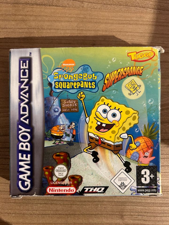 Gameboy Advance Spiel Spongebob Schwammkopf Supersponge in Hannover