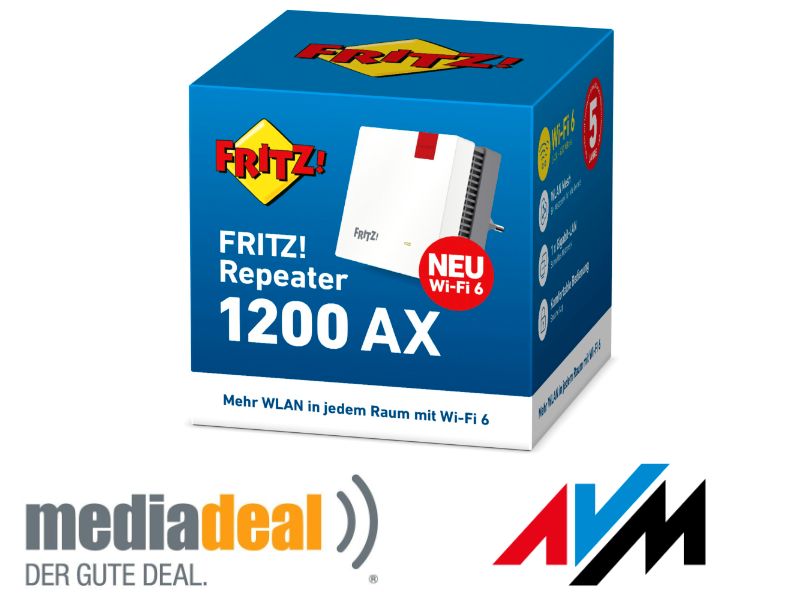 AVM FRITZ!Repeater 1200 AX WLAN Repeater - NEU in Nordrhein-Westfalen -  Lübbecke | Netzwerk & Modem gebraucht kaufen | eBay Kleinanzeigen ist jetzt  Kleinanzeigen