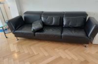 Moule (Fa.Brühl), Sofa, Dreisitzer, Leder schwarz Bremen - Schwachhausen Vorschau