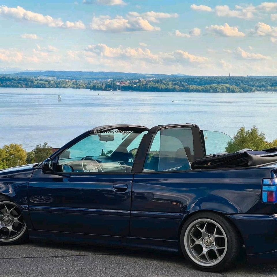 VW Golf 3 Cabrio , Saison , 90ger Tuning , Unikat in Haigerloch