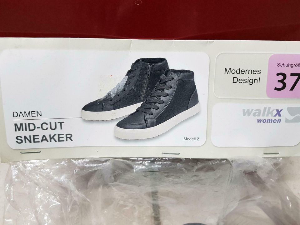 MID-CUT Sneaker Damen Schuhe Größe 37 NEU in Parchtitz