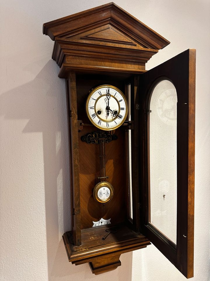 Gustav Becker Pendel-/Wanduhr VFU in Kaufering