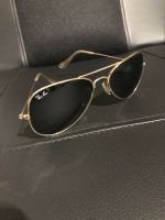 Sonnenbrille Ray-Ban Schwarz/Gold Original Duisburg - Hamborn Vorschau