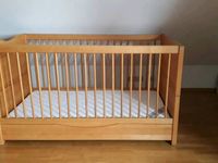 Babybett Juniorbett Wickelaufsatz Leon, Bio, Massivholz Erle Rheinland-Pfalz - Limburgerhof Vorschau