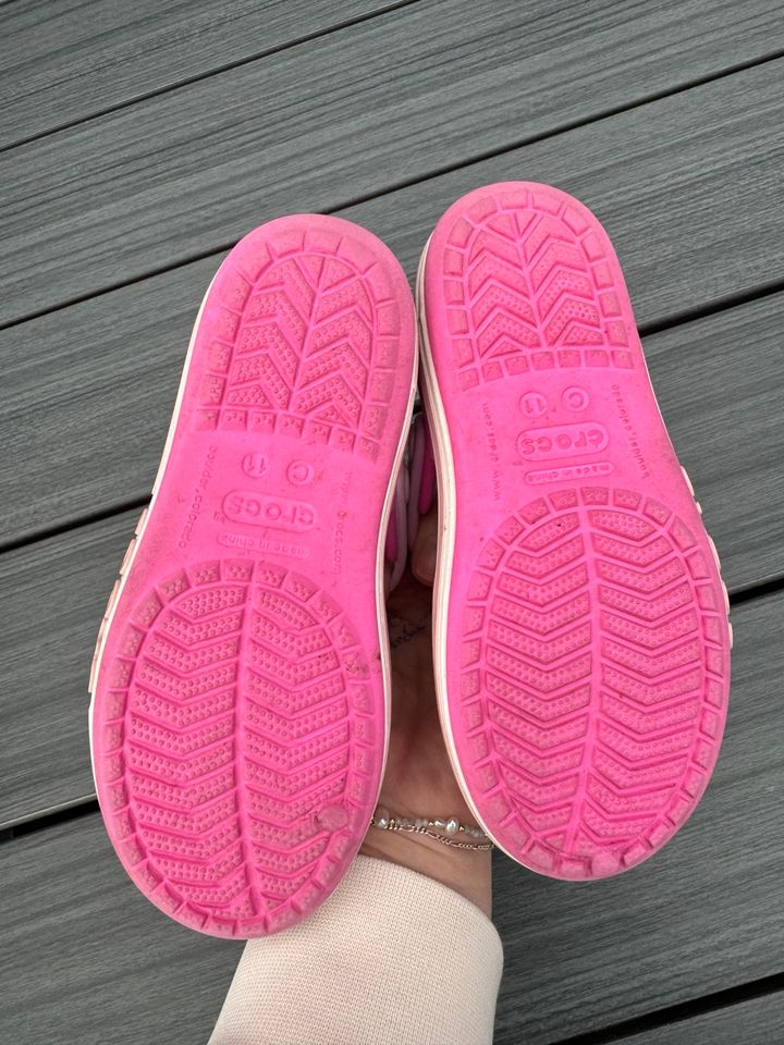 Crocs Sandalen pink in Zetel