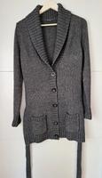 ESPTIT Strickjacke Gr. L (40) Cardigan Taschen grau meliert anthr Bayern - Velden Vorschau