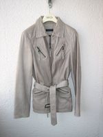 Apanage-Lederblazer mit Gürtel, silbergrau, Gr. S, NEU München - Untergiesing-Harlaching Vorschau