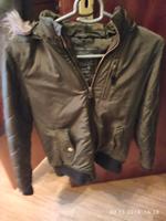 Winterjacke oliv gr 152 Hessen - Schlüchtern Vorschau
