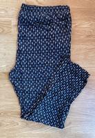 H&M Damen Hose Stoffhose schwarz weiß gemustert XL Hessen - Modautal Vorschau