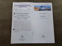 Mercedes-Benz Preisliste V-Klasse V Klasse W638 Niedersachsen - Söhlde Vorschau