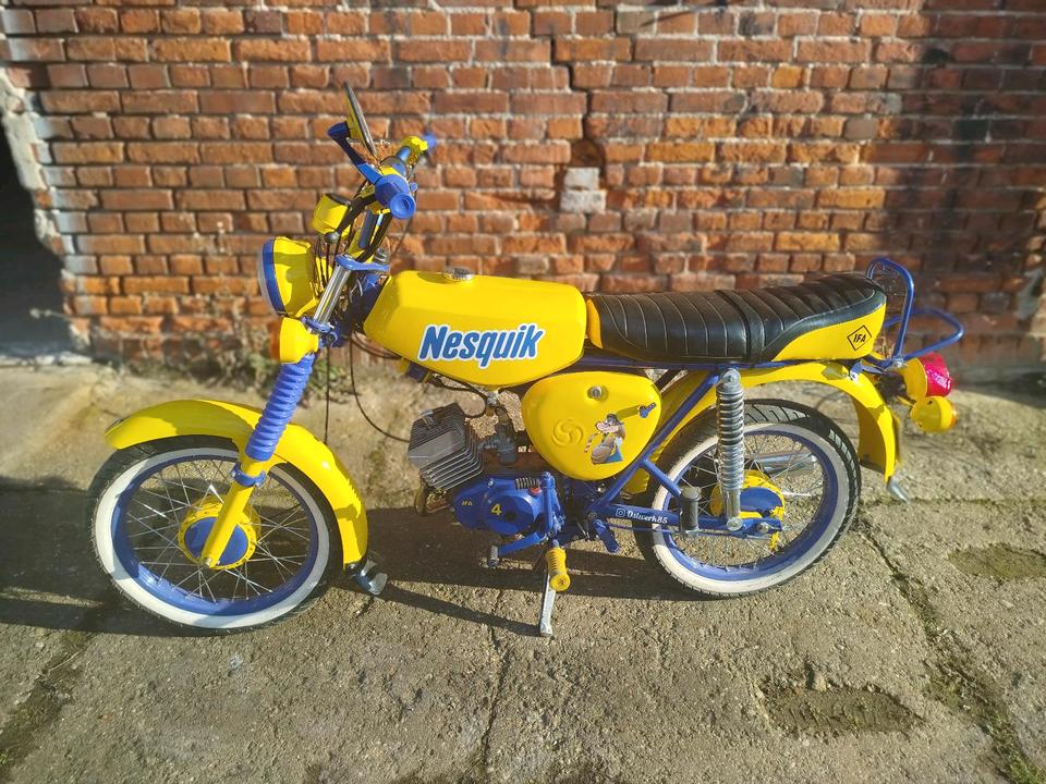 Simson S51 mit Papieren in Mücheln (Geiseltal)