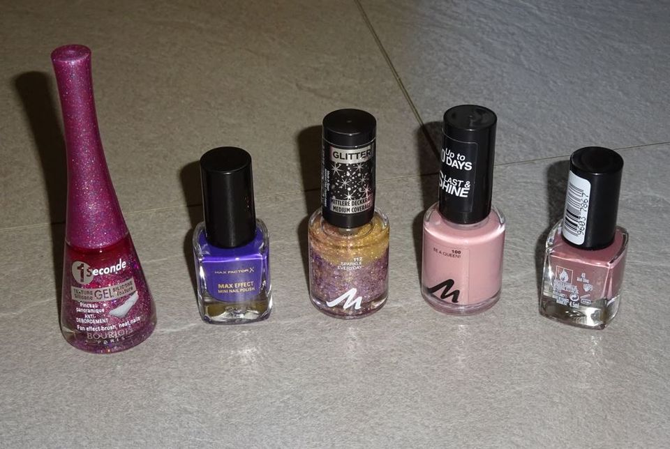 5x Nagellack, verschiedene Farben, neu in Elsenfeld