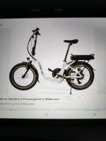 Blaupunkt Clara 400 Falt-E-Bike Nordrhein-Westfalen - Schalksmühle Vorschau