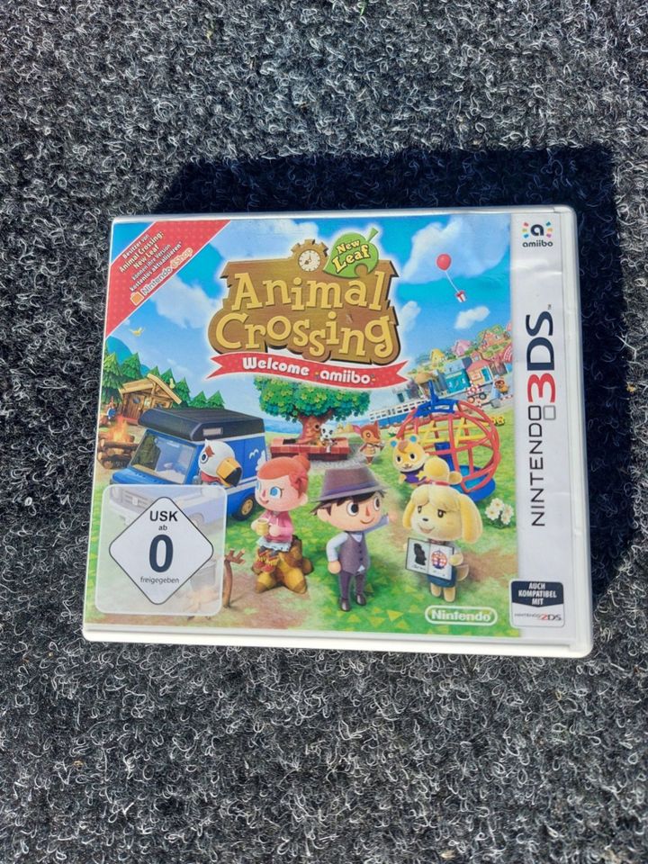 Nintendo 3DS  mit Tasche  und  Spiele in Recklinghausen