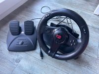 Gaming-Lenkrad mit Gaspedal Nordrhein-Westfalen - Heiden Vorschau