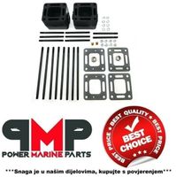 MERCRUISER AUSPUFF RISER SET 3" - 93320A13 Mitte - Wedding Vorschau