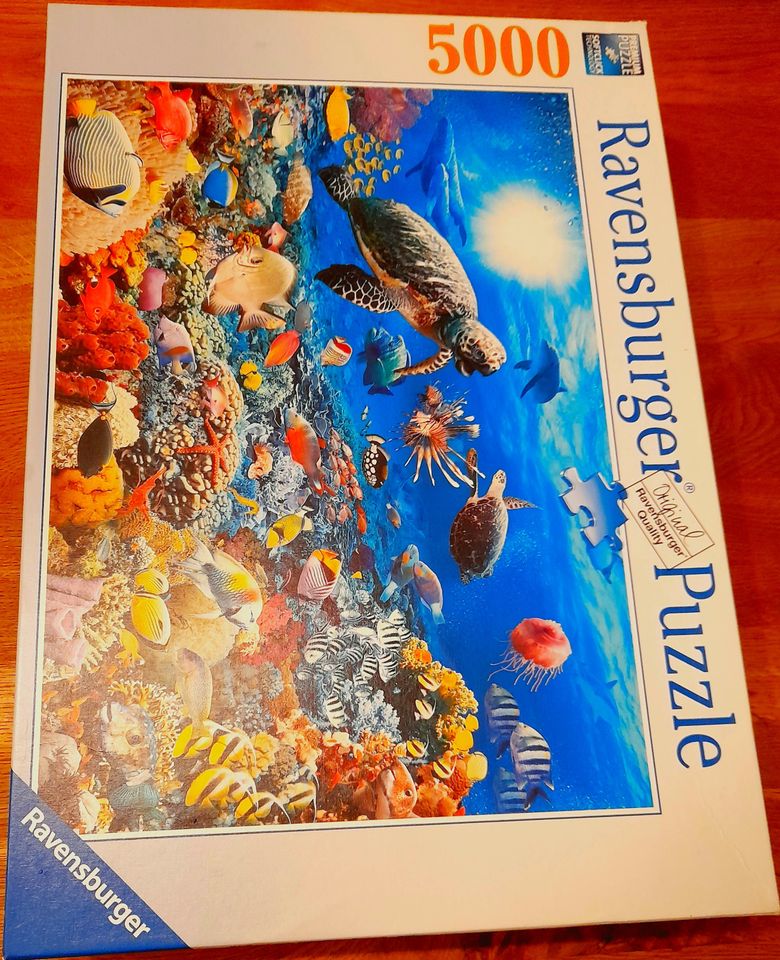 5000er Ravensburger Puzzle "Leben im Korallenriff" in Köln