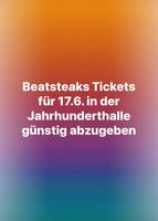 2x Ticket Beatsteaks 17.6.2025 Jahrhunderhalle Hessen - Dietzenbach Vorschau