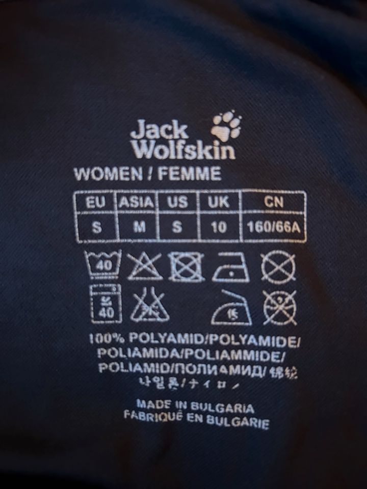 Jack Wolfskin Funktionsunterwäsche Frauen S schwarz in Jüchen