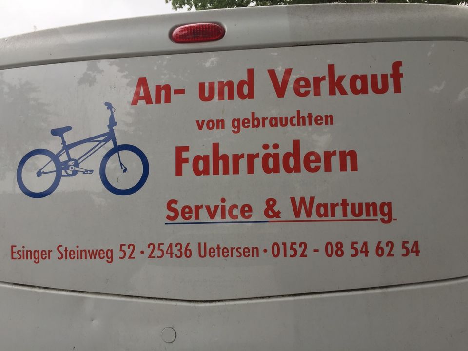 An und verkauft von gebrauchten Räder Service und Wartung in Uetersen