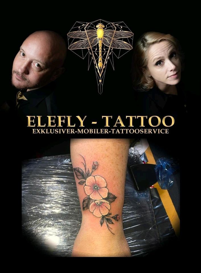 Mobiles Tattoo Studio kurzfristig Termine frei in Halle