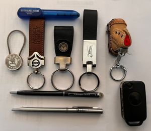 Original Skoda Leder-Schlüsselanhänger Kodiaq, Anhänger, Schlüsselanhänger,  Key tag