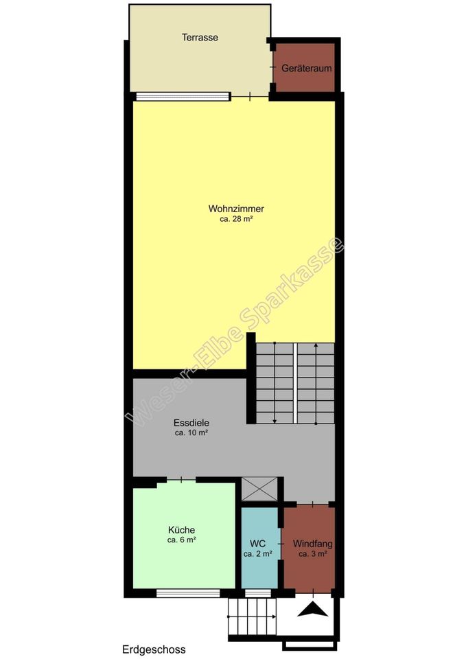 Split-Level-Haus in ruhiger Lage in Bremerhaven