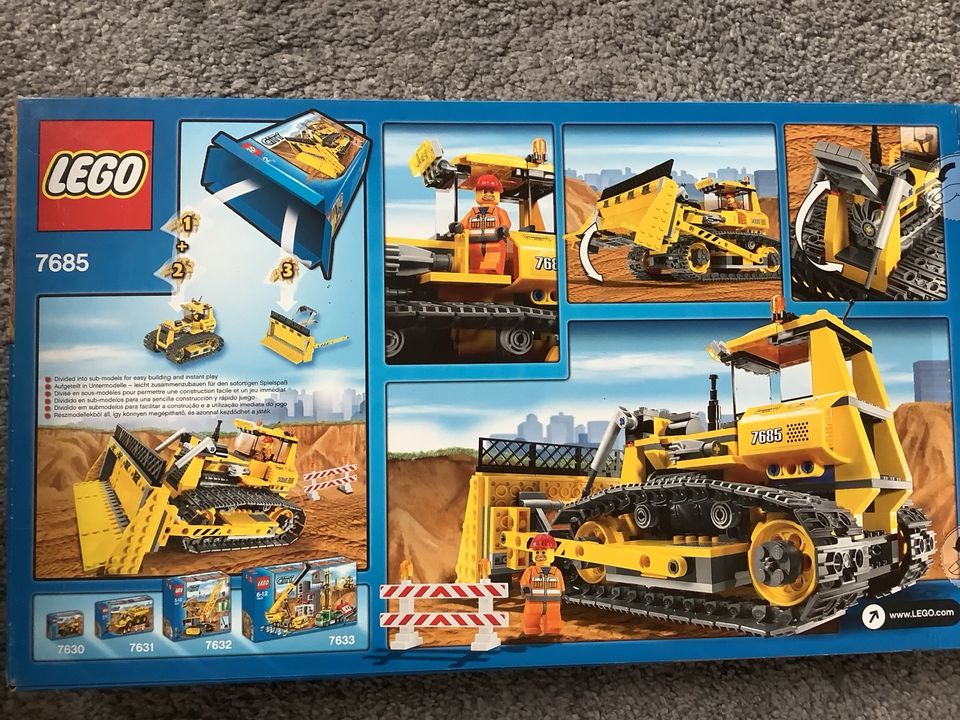 Lego City Bulldozer 7685 Neu in der OVP in Königsbach-Stein 