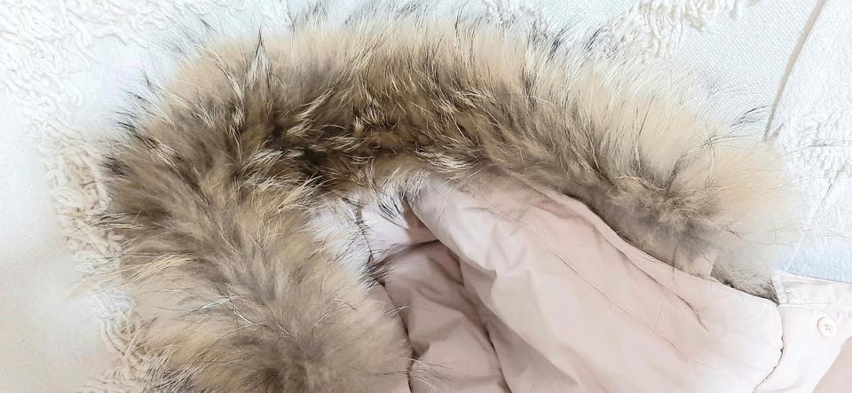 Jacke Daunen Winterjacke Parker M L Puder Rosa Canadian Mantel in Essen
