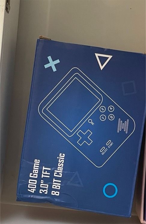 Handheld 400 spiele Gameboy mit Controller blau in Ummendorf
