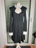 Schwarz weiß Kleid Midikleid Bubikragen M 38 L 40 Killstar Gothic Nordrhein-Westfalen - Werl Vorschau