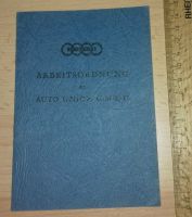 Arbeitsordnung der Auto Union GmbH von 1958 Nordrhein-Westfalen - Mettmann Vorschau