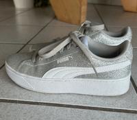 Puma Silber/Glitzer Schuh Baden-Württemberg - Weinheim Vorschau