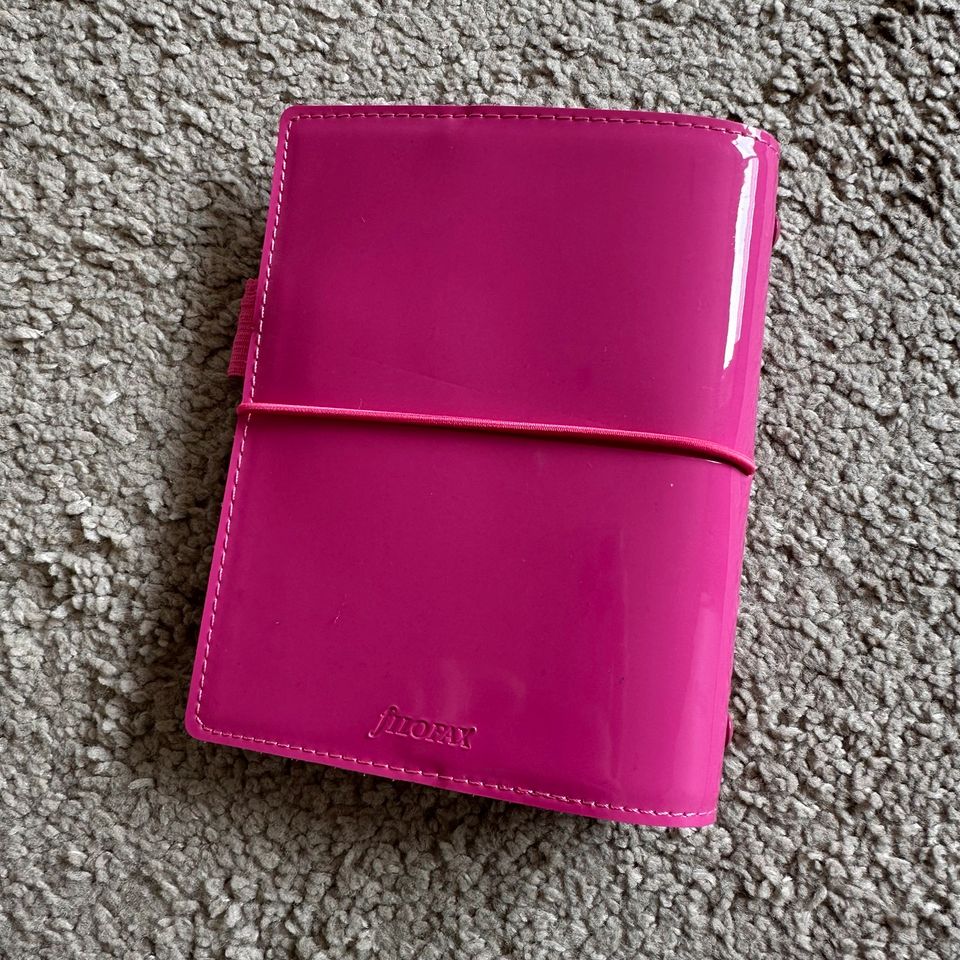 Filofax pink Domino Patent in Bochum