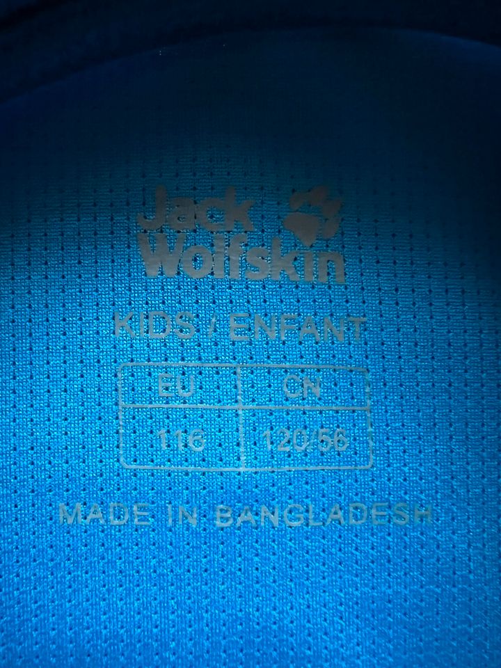 Jack Wolfskin Langarm Shirt Größe 116 Neu in Niederzier