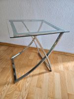 Beistelltisch Tischchen Beistellmöbel Glas Metall Blumenhocker Bayern - Vilshofen an der Donau Vorschau