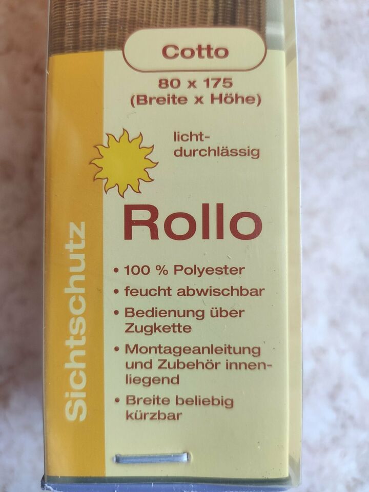 Rollo 0,80 x 1,75 m NEU + original verpackt in Quierschied