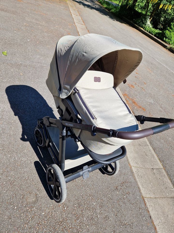 ABC Design Kinderwagen 3-in-1 Turbo 4 Reed beige in Hamburg