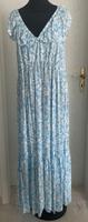 Kleid  Sommerkleid lang  Gr 42 blau weiß Nordrhein-Westfalen - Nettetal Vorschau