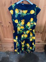 Gotta Damen Kleid Blumen blau Gr 42 mit unterrock Hessen - Wehretal Vorschau