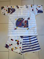 Vintage Set Shirt Shorts XL 90s NoRetro 80s Neu Deadstock Düsseldorf - Stockum Vorschau