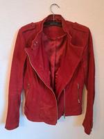 Lederjacke in Knallrot, 100 % ECHTLEDER, Größe S Bad Godesberg - Mehlem Vorschau