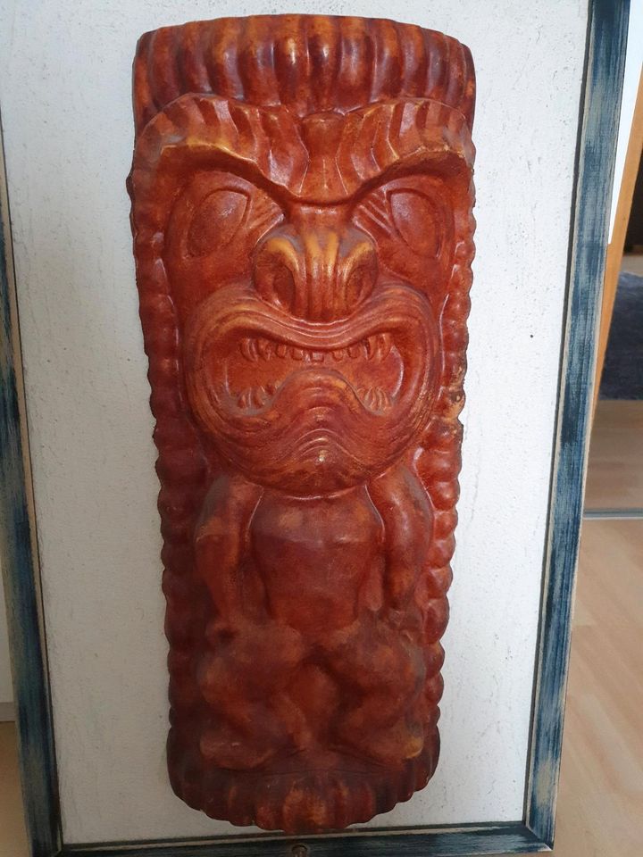 Wandbild hawaianische Figur in Urspringen