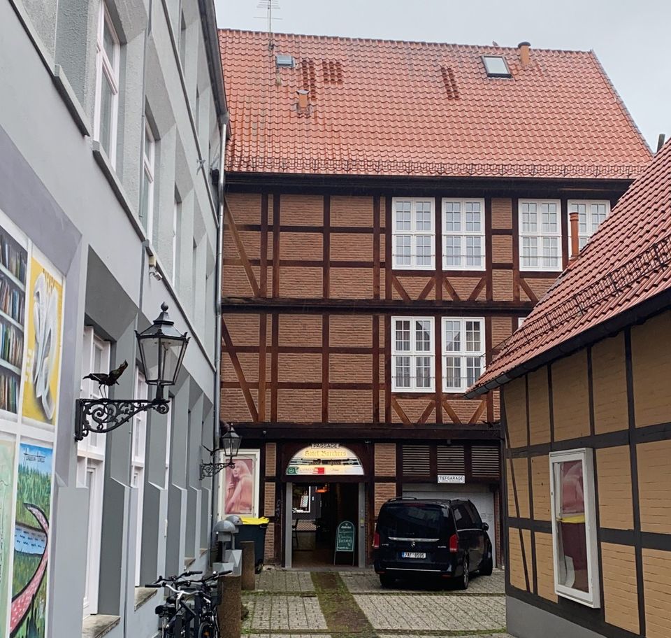 Hotel Passage mit fünf einzelne Einheiten in Celle