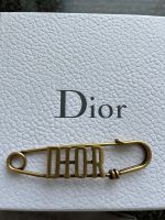Dior Brosche aus Metall in Vintageoptik mit Gold-Finish Bayern - Kemmern Vorschau