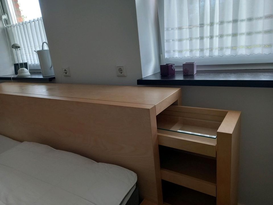 Kopfteil für Ikea Bett Malm, 197 cm, buche in Fahrdorf