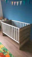 Babybett (Umbaubar zum Kinderbett)mit Wickelkommode Nordrhein-Westfalen - Dinslaken Vorschau