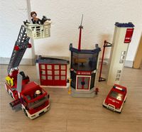 PLAYMOBIL Feuerwehr Station Auto Figuren Set Sachsen-Anhalt - Kretzschau Vorschau