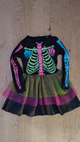 Halloweenkleid Skelett Kleid Gr.128 Rheinland-Pfalz - Laumersheim Vorschau