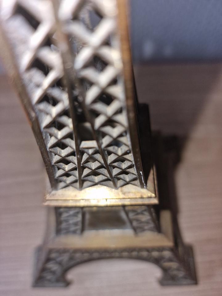 Spieluhr Eiffelturm Bronze Messing Ton-Paris Eiffelturm 34 cm in Schwerte